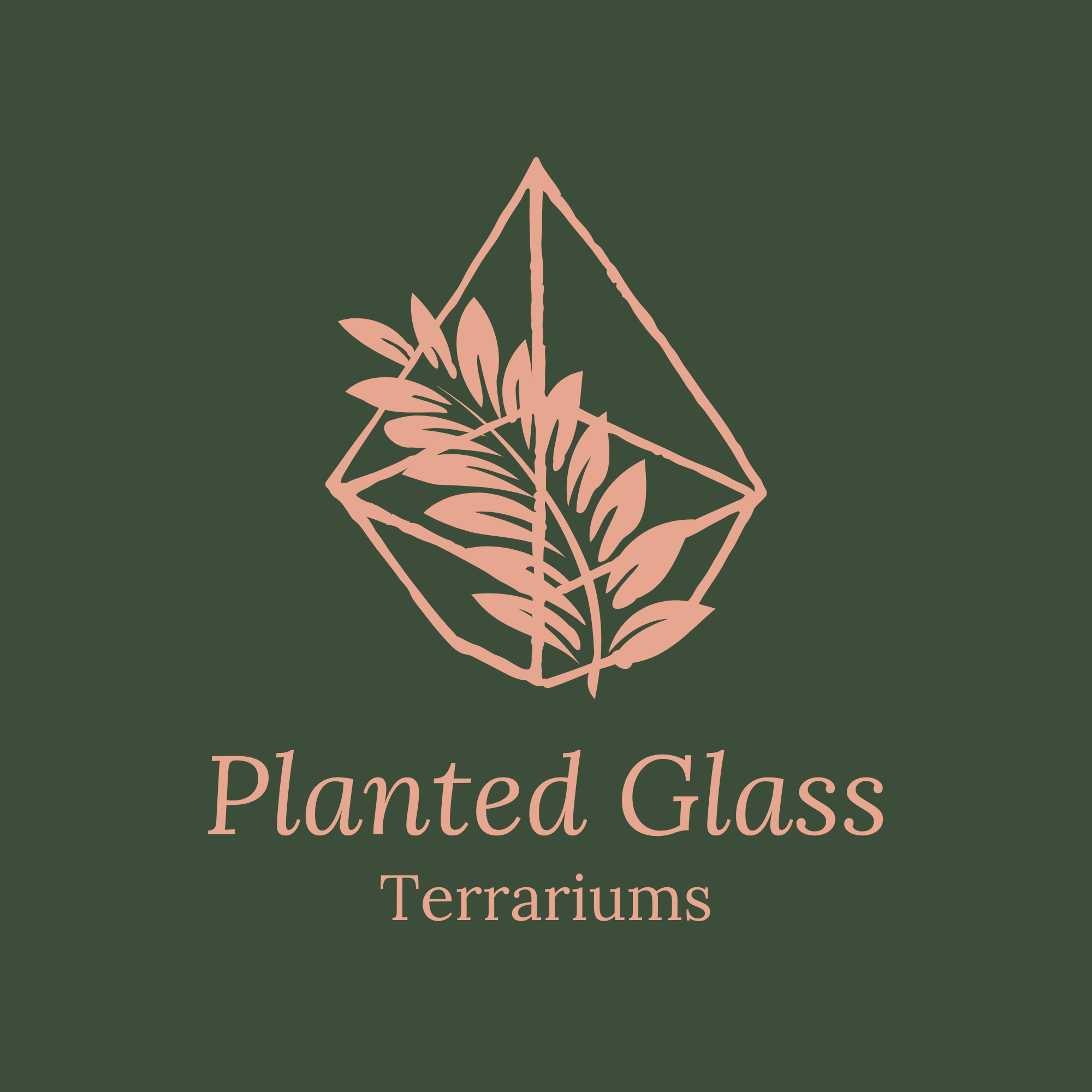 Planted Glass Terrariums